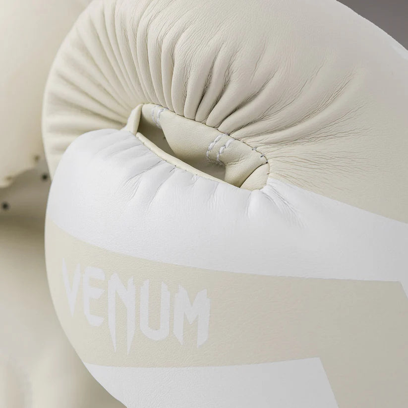Guantes de Boxeo Venum Elite - White/Ivory