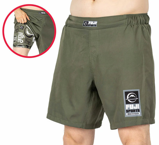 Pantalones cortos de lucha Ultimate Grappling negros