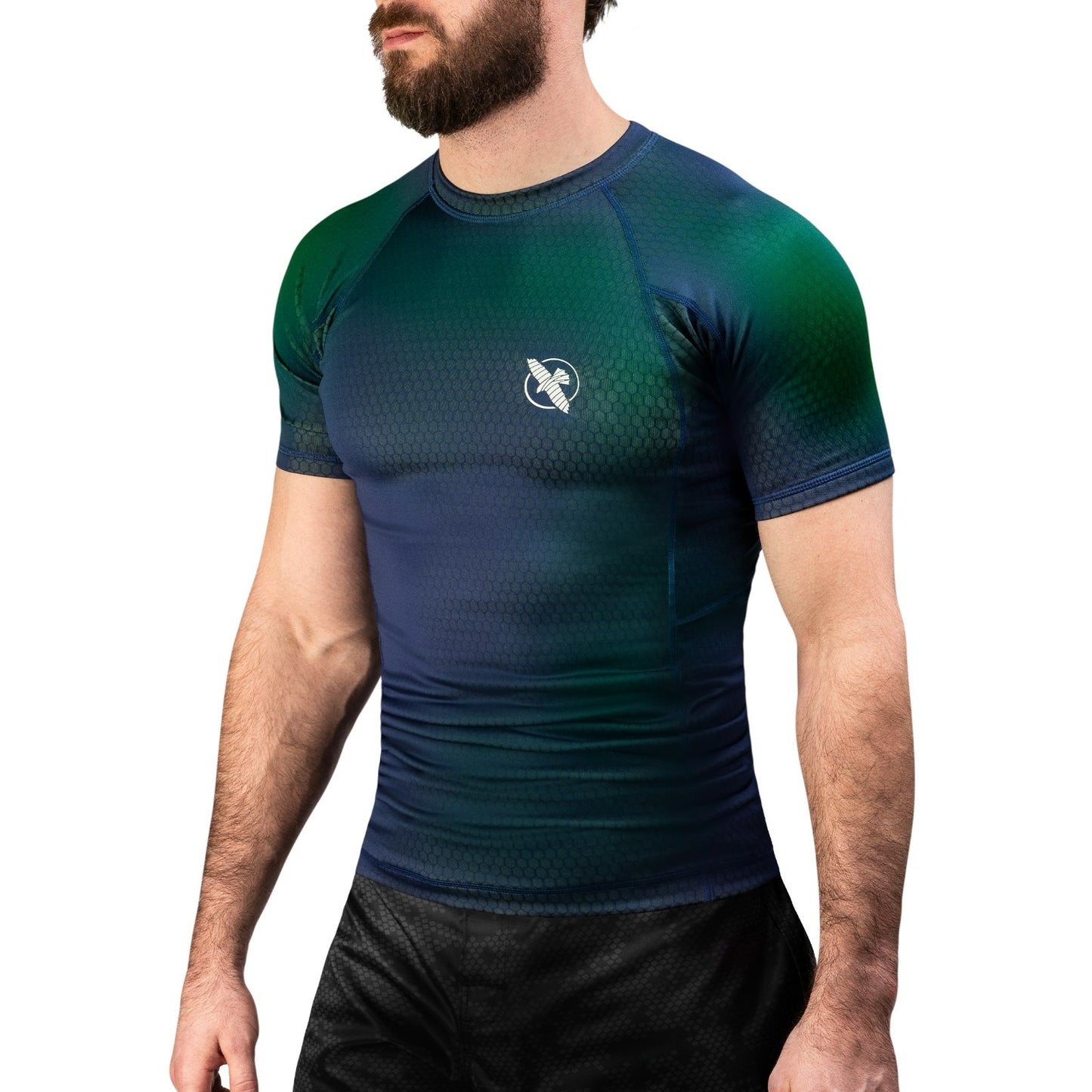 Rashguard manga corta Hayabusa Fusion