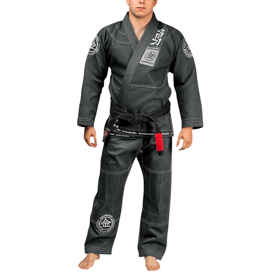 Hayabusa Goorudo 3 Tejido Dorado Jiu Jitsu Gi