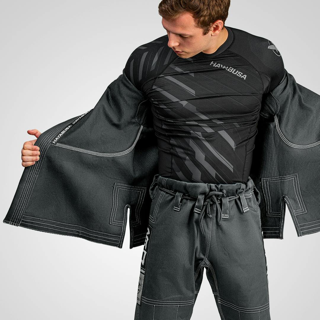 Hayabusa Goorudo 3 Tejido Dorado Jiu Jitsu Gi