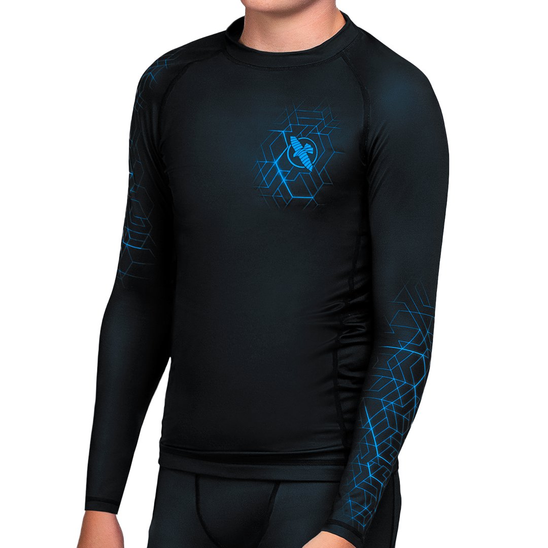 Rashguard de protección para niños Hayabusa Geo