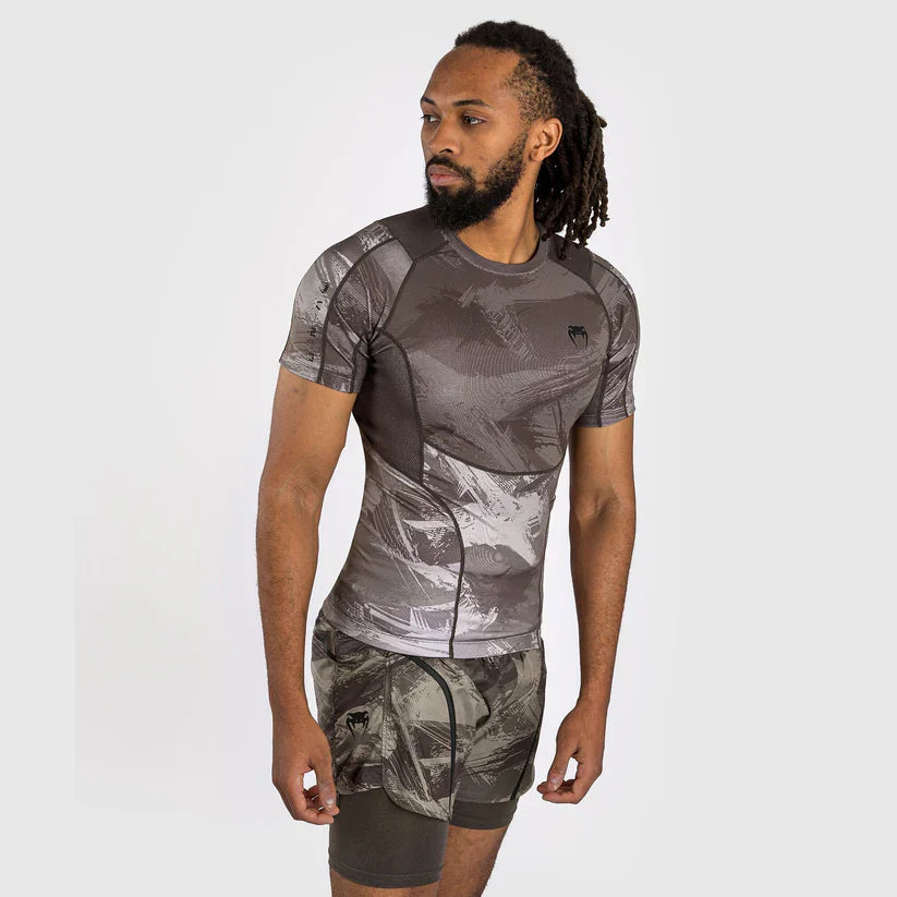 Venum Electron 3.0 Rashguard de manga corta - Arena