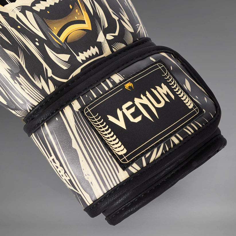 Venum Tiger Guantes de boxeo - Negro/Naranja neón