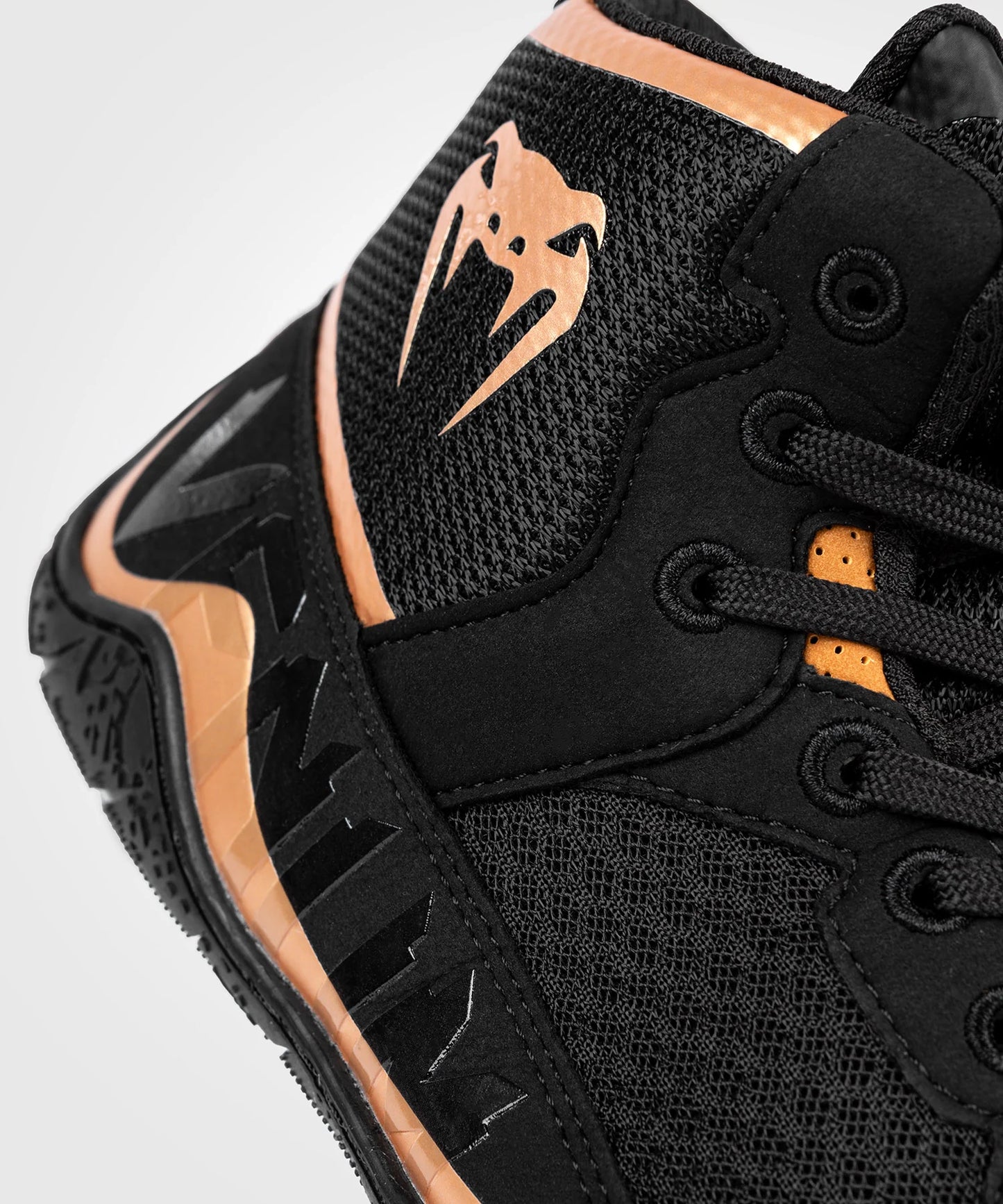 Zapatillas de lucha Venum Elite - Negro/Bronce