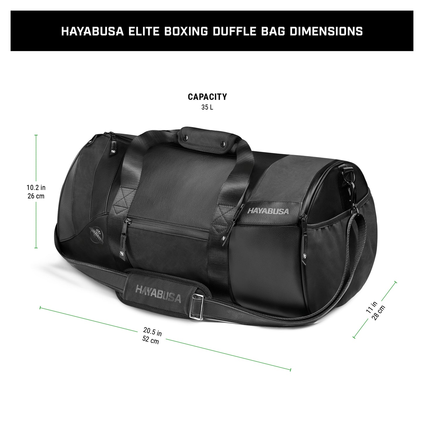 Bolsa de lona para boxeo Hayabusa Elite