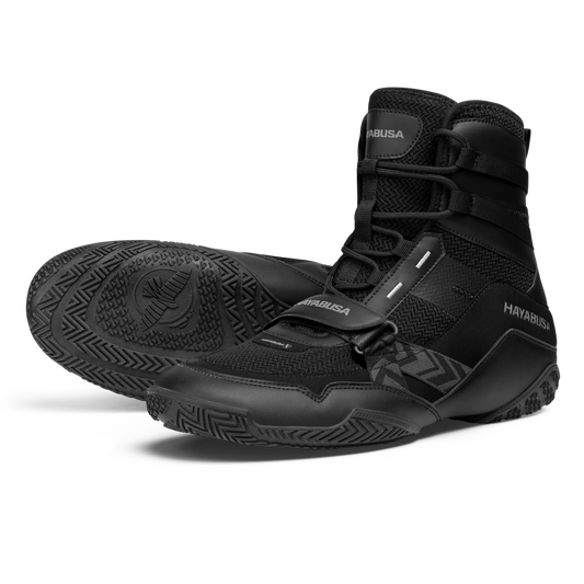 Zapatillas de boxeo Hayabusa Strike Black