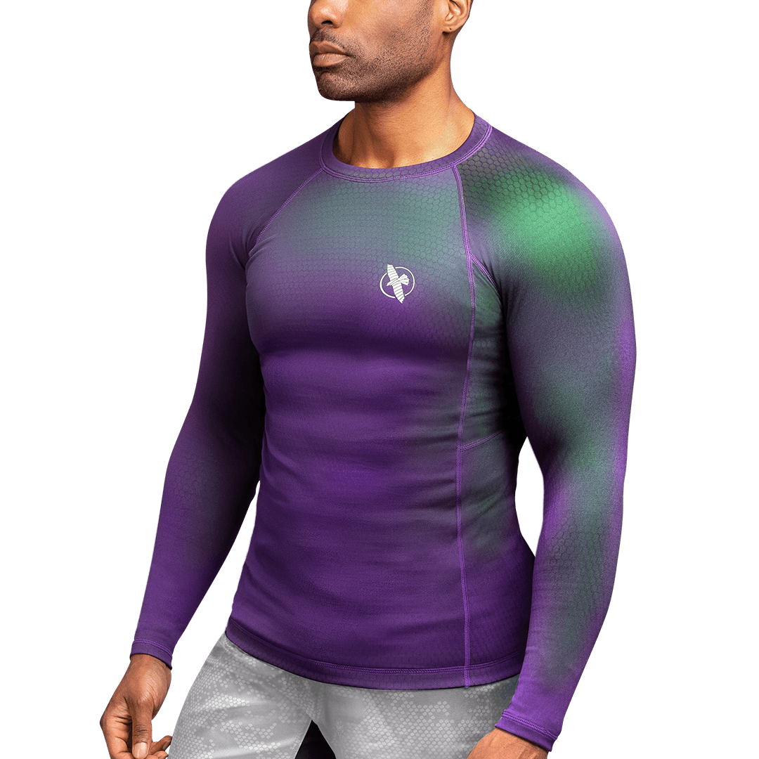 Rashguard manga larga para hombre Hayabusa Fusion