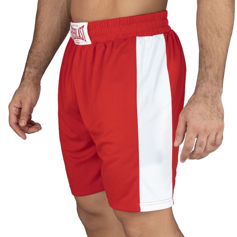 Boxing Shorts Men Poly Everlast Mesh Champ Bk M6