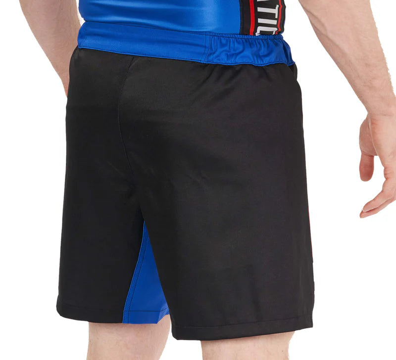 Pantalones cortos ligeros BJJ Fanatics azules