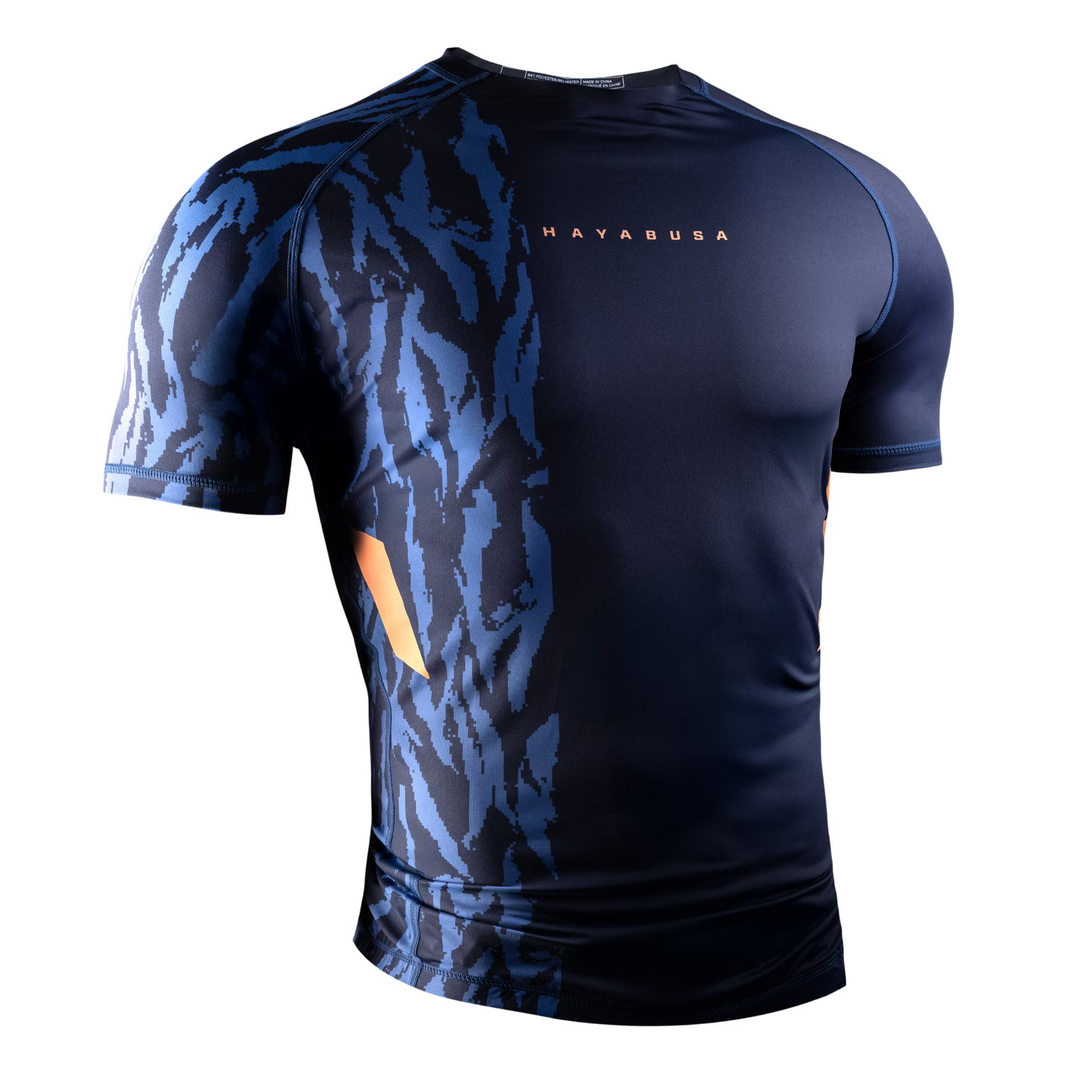 Rasguard de Manga Corta Apex de Hayabusa Black