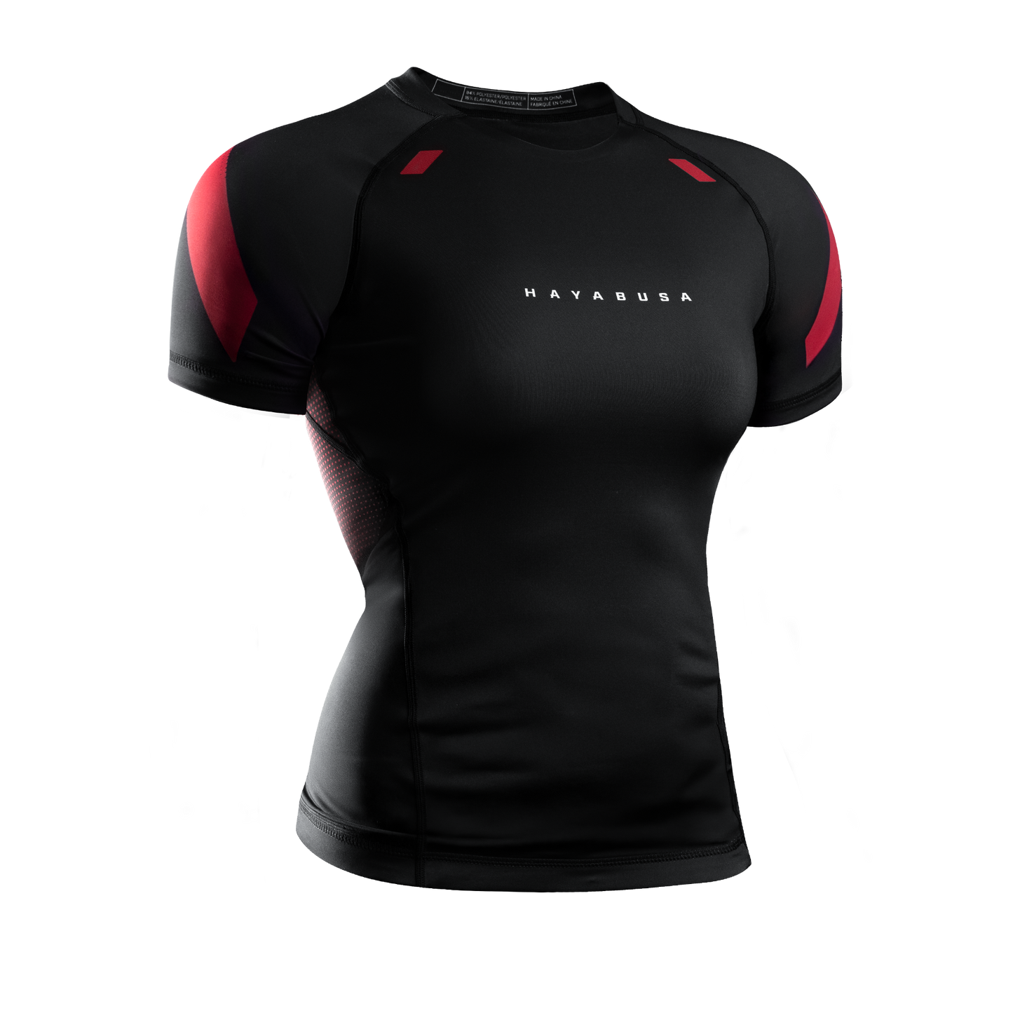 Rashguard de manga corta Hayabusa Pro Classified para mujer
