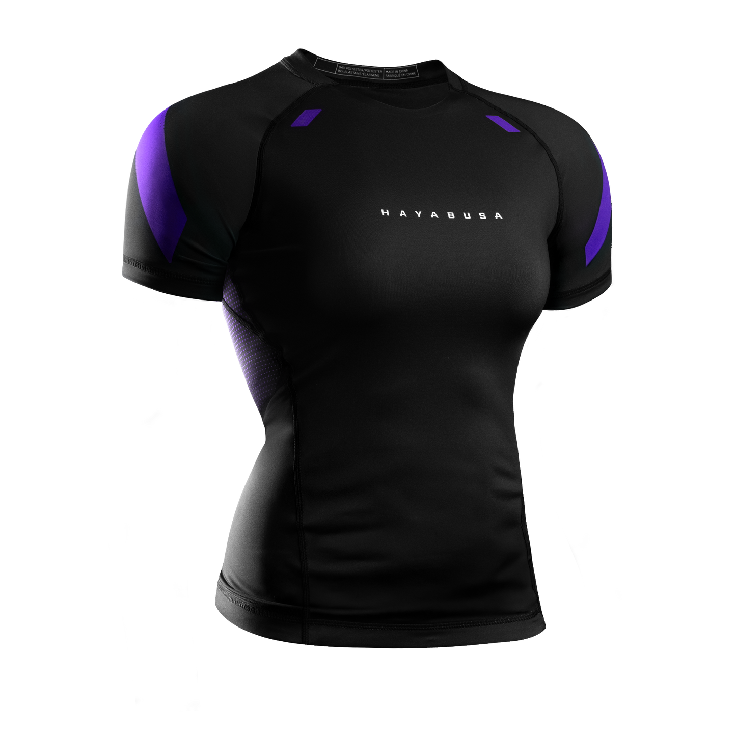 Rashguard de manga corta Hayabusa Pro Classified para mujer