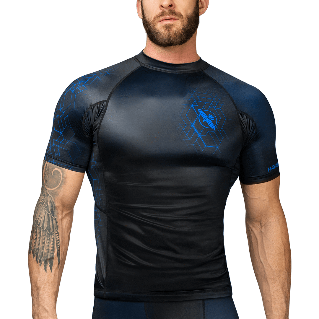 Rashguard de manga corta Hayabusa Geo