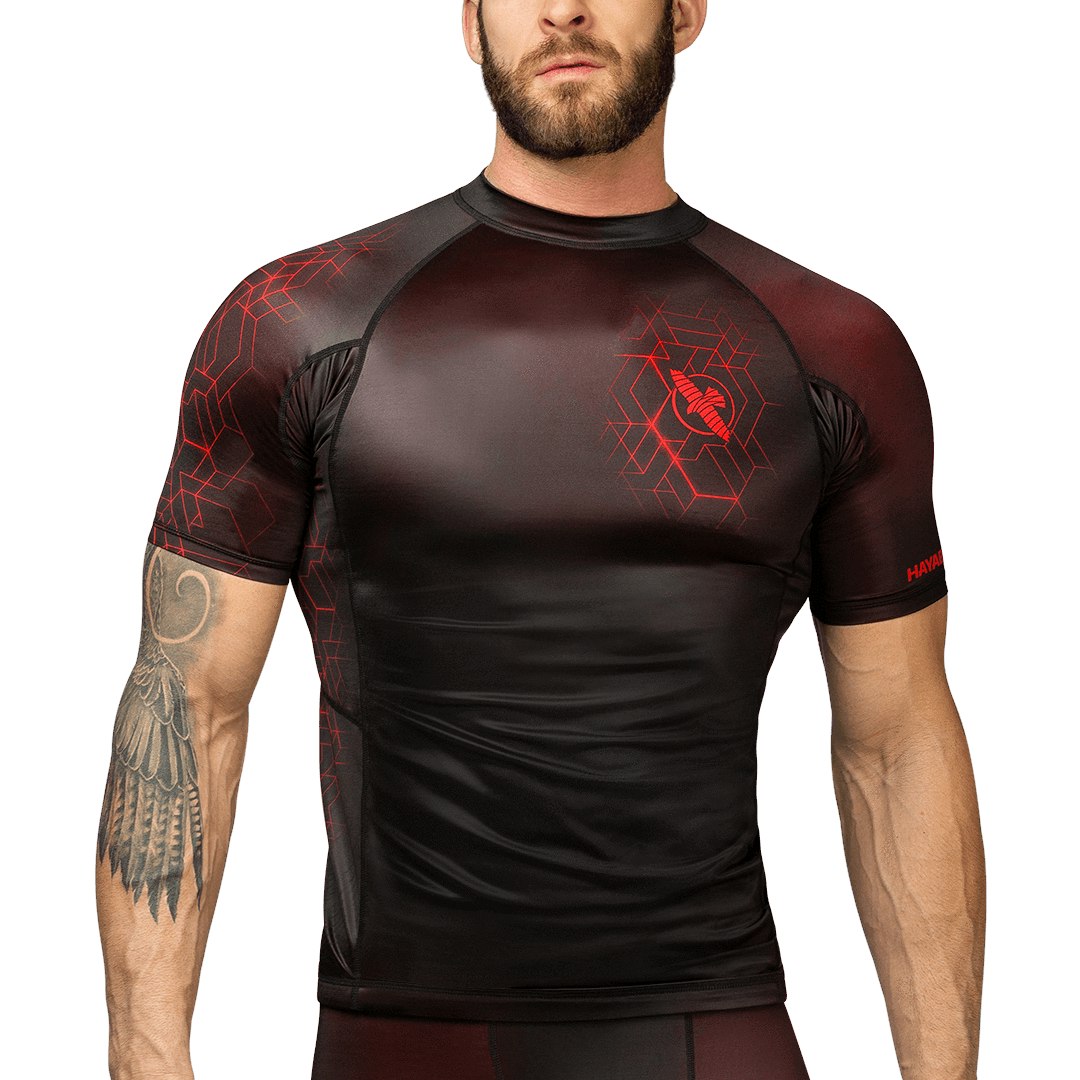 Rashguard de manga corta Hayabusa Geo