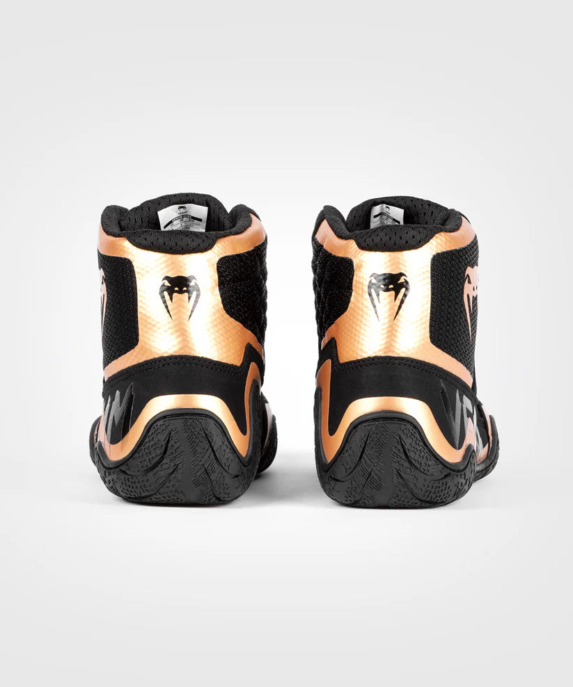 Zapatillas de lucha Venum Elite - Negro/Bronce