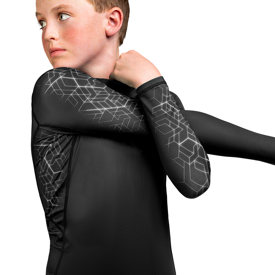 Rashguard de protección para niños Hayabusa Geo