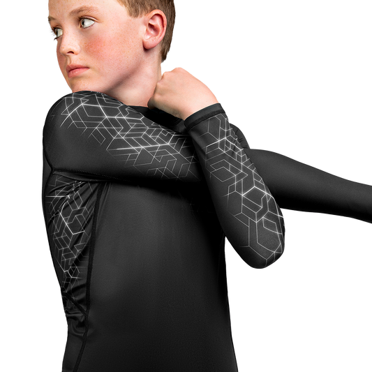 Rashguard de protección para niños Hayabusa Geo