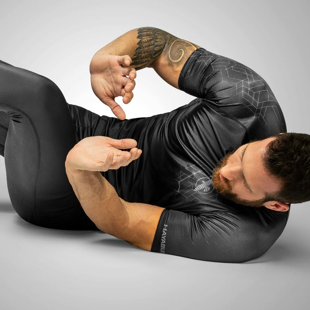 Rashguard de manga corta Hayabusa Geo