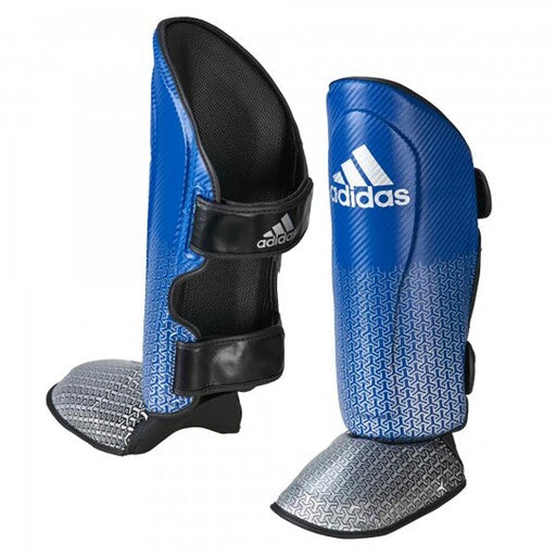ESPINILLERA PRO KICKBOXING BLUE/SILVER ADIDAS