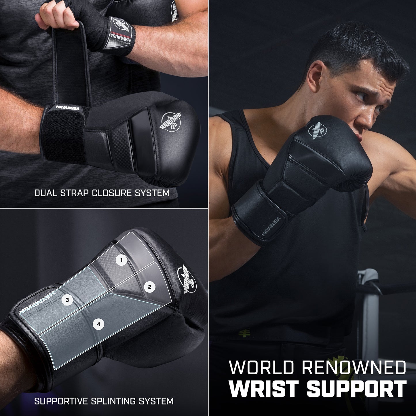 Hayabusa T3 Guantes de boxeo