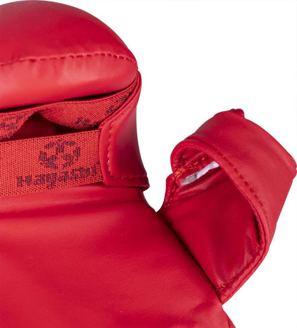 Guante protector de karate “TSUKI” con pulgar (aprobado por la WKF)