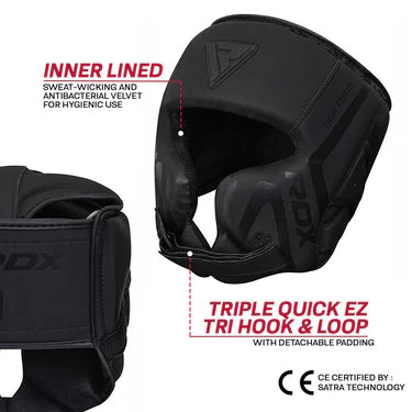 Casco Protector RDX T15 Noir