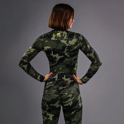 Rashguard Venum x Sophia Rose Women’s Manga Larga - Forest Camo