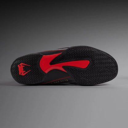 Venum Elite Boxing Shoes - Storm Grey / Gold