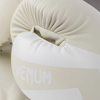 Guantes de Boxeo Venum Elite - White/Ivory