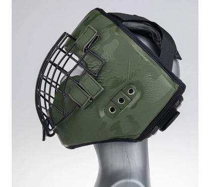 Protector de cabeza Fighter Shock - caqui/camuflaje
