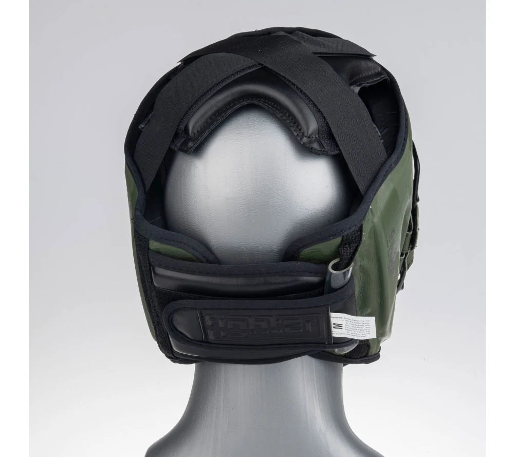 Protector de cabeza Fighter Shock - caqui/camuflaje