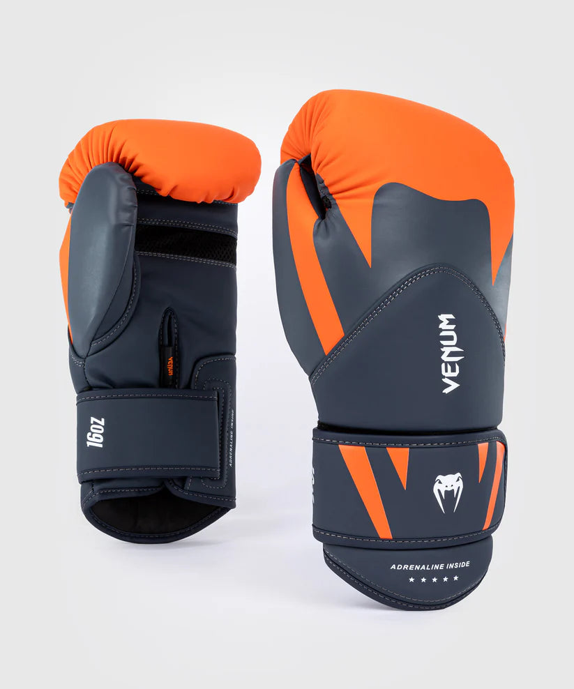 Venum Challenger 4.0 Guantes de Boxeo - Naranja/Azul marino