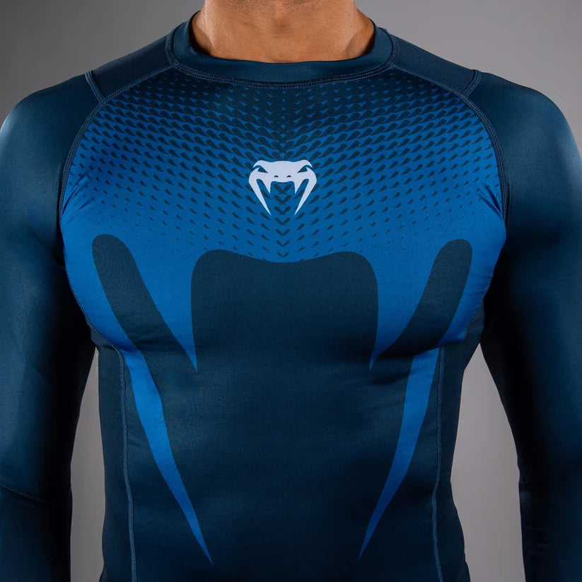 Venum No Gi Rashguards Manga Larga - Indigo