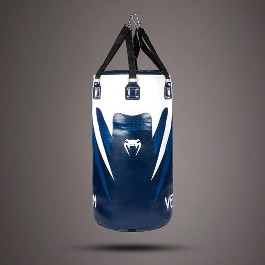 Saco de Boxeo Heavy Wide Venum Hurricane  - Midnight Blue/ White