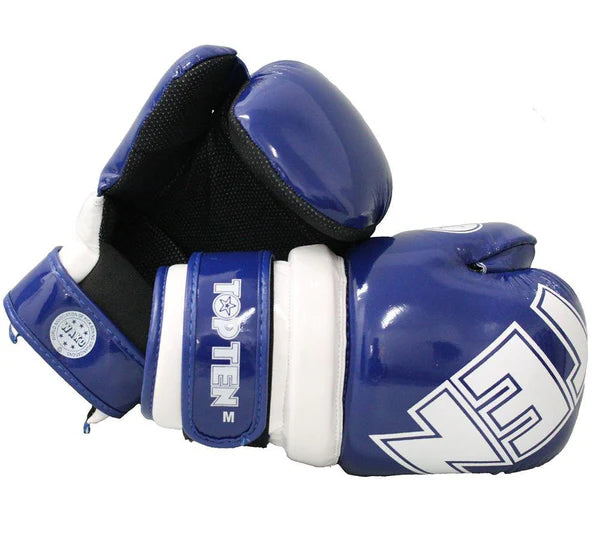 Guantes de mano abierta Pointfighter de WAKO TOP TEN