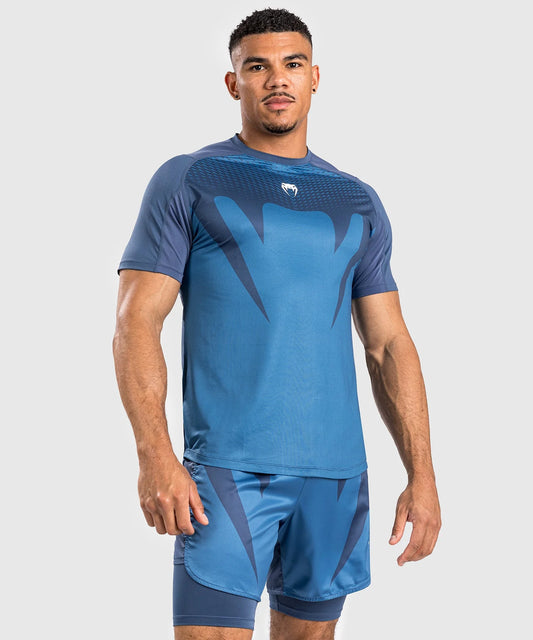 Camiseta Dry-Tech Venum Attack para hombre - Azul marino