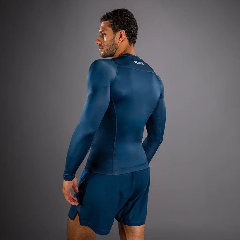 Venum No Gi Rashguards Manga Larga - Indigo