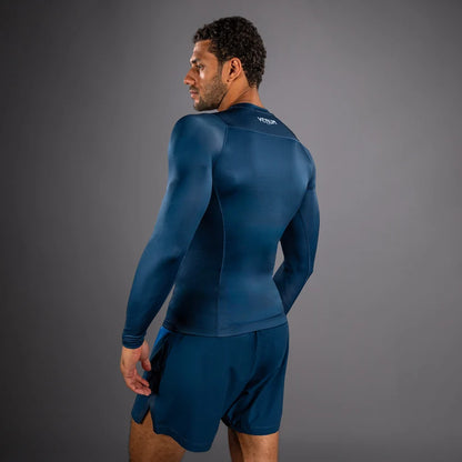 Venum No Gi Rashguards Manga Larga - Indigo
