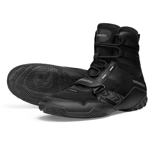 Hayabusa Strike Boxing Shoes NEGRO