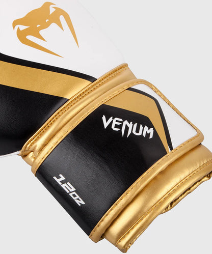 Guantes de Boxeo Venum Contender 2.0 - Negro/Blanco-Oro