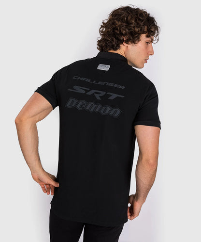 Polo para hombre Venum x Dodge Demon 170 - Negro