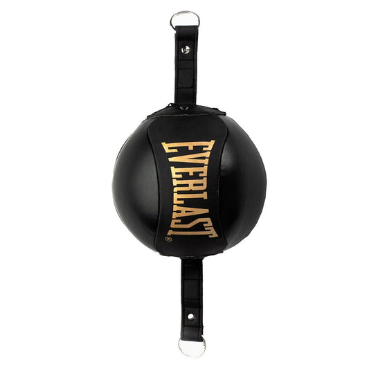 PERA DE BOXEO EVERLAST ELITE BK/GL 9X6″ CUERO