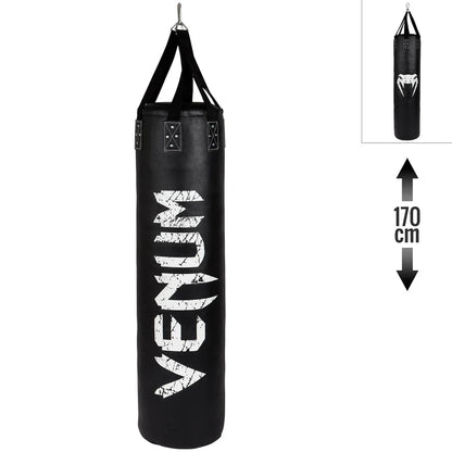 Venum Challenger Saco de Boxeo (gancho incluido) - Negro/Blanco