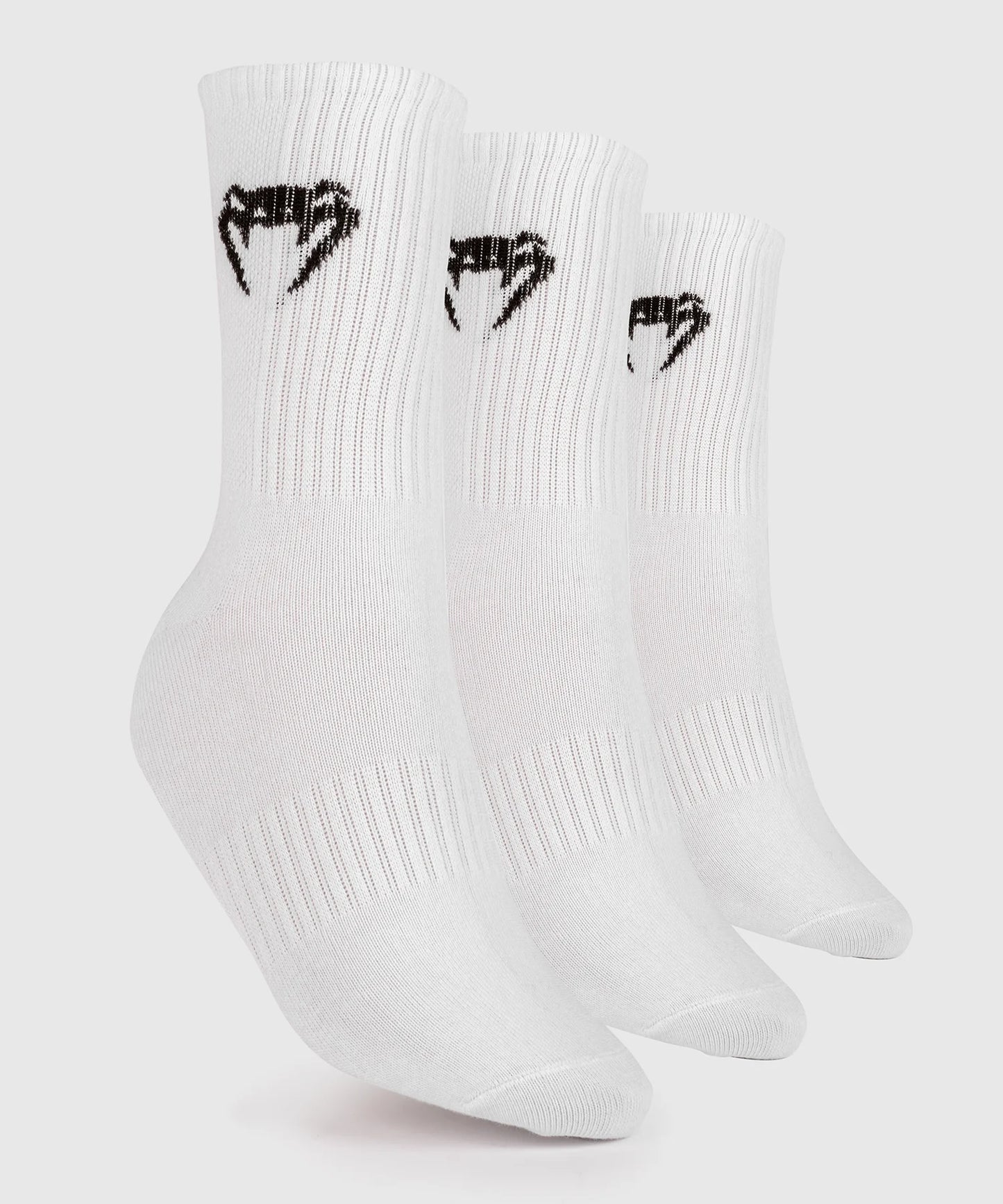 Calcetines Venum Classic - Juego de 3 - Blanco/Negro.