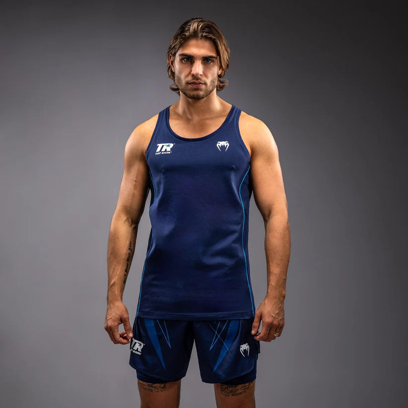 Venum x Top Rank Original Camiseta sin mangas para hombre - Azul marino