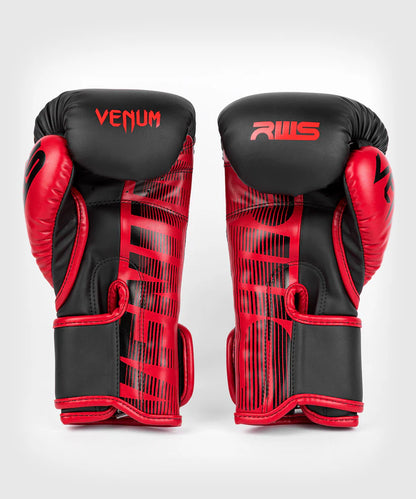 RWS x Venum Boxing Gloves - Black