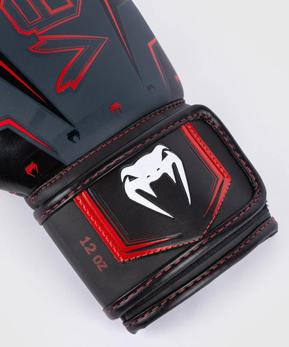 Guantes de boxeo Venum Elite Evo - Azul marino/negro/rojo