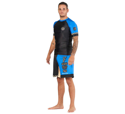 Full Throttle Rashguard Negro/Azul