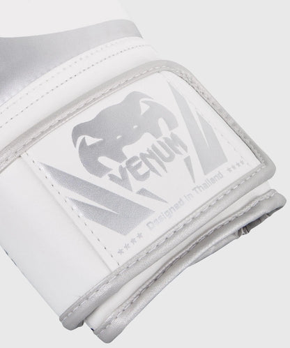 Guantes de boxeo Venum Challenger 2.0 - Blanco/Plateado